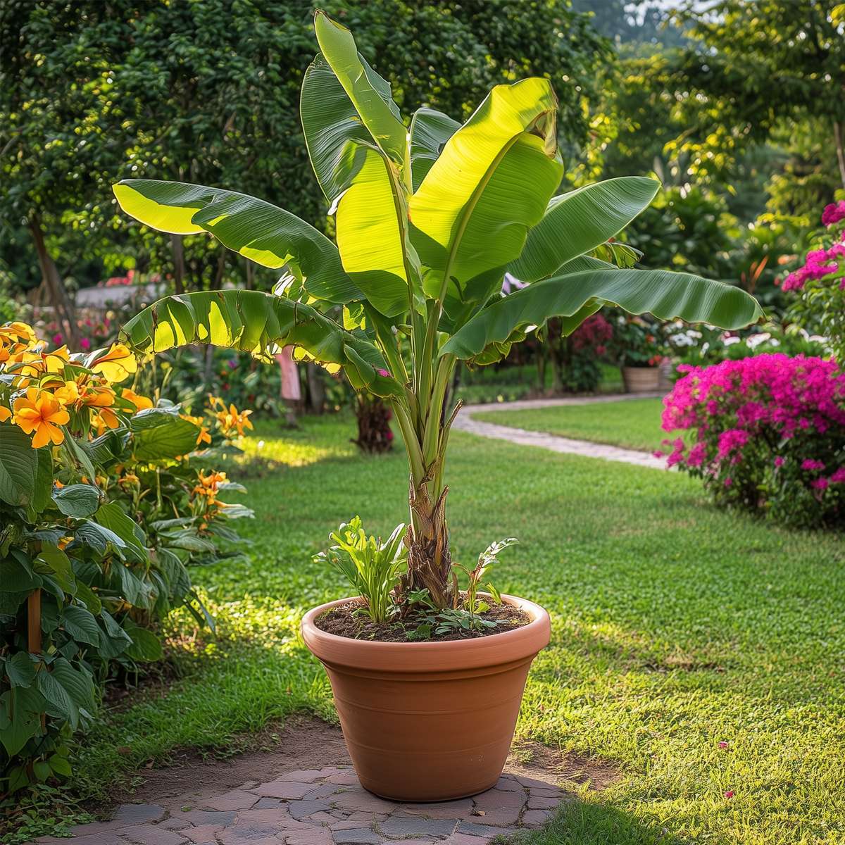 Banan japonez - Musa basjoo - Înălţime 55-70cm - ⌀21cm