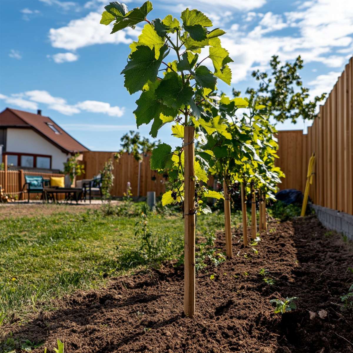 Viță de vie - Vitis vinifera 'Himrod' - Înălţime 60-75cm - ⌀21cm