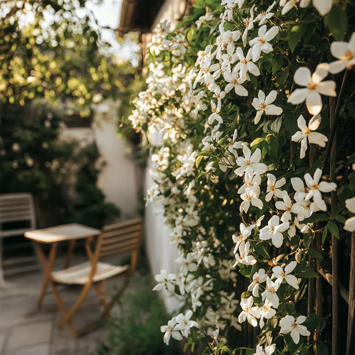 Iasomie - 8 buc - Trachelospermum jasminoides - Înălţime 110-120cm - ⌀17cm