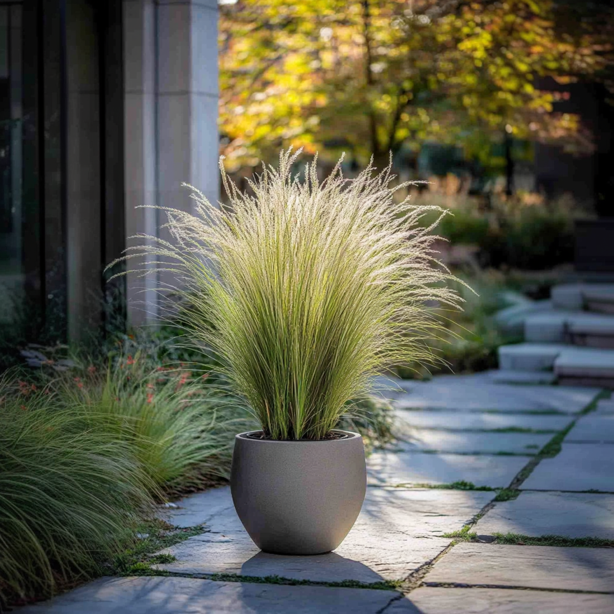 Iarba de stepă - 3 buc - Stipa tenuifolia 'Pony Tails' - Înălţime 20-30cm - ⌀9cm