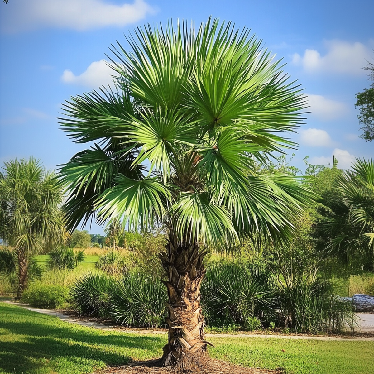 Palmier morișcă - Trachycarpus Fortunei - Înălţime 35-45cm - ⌀15cm