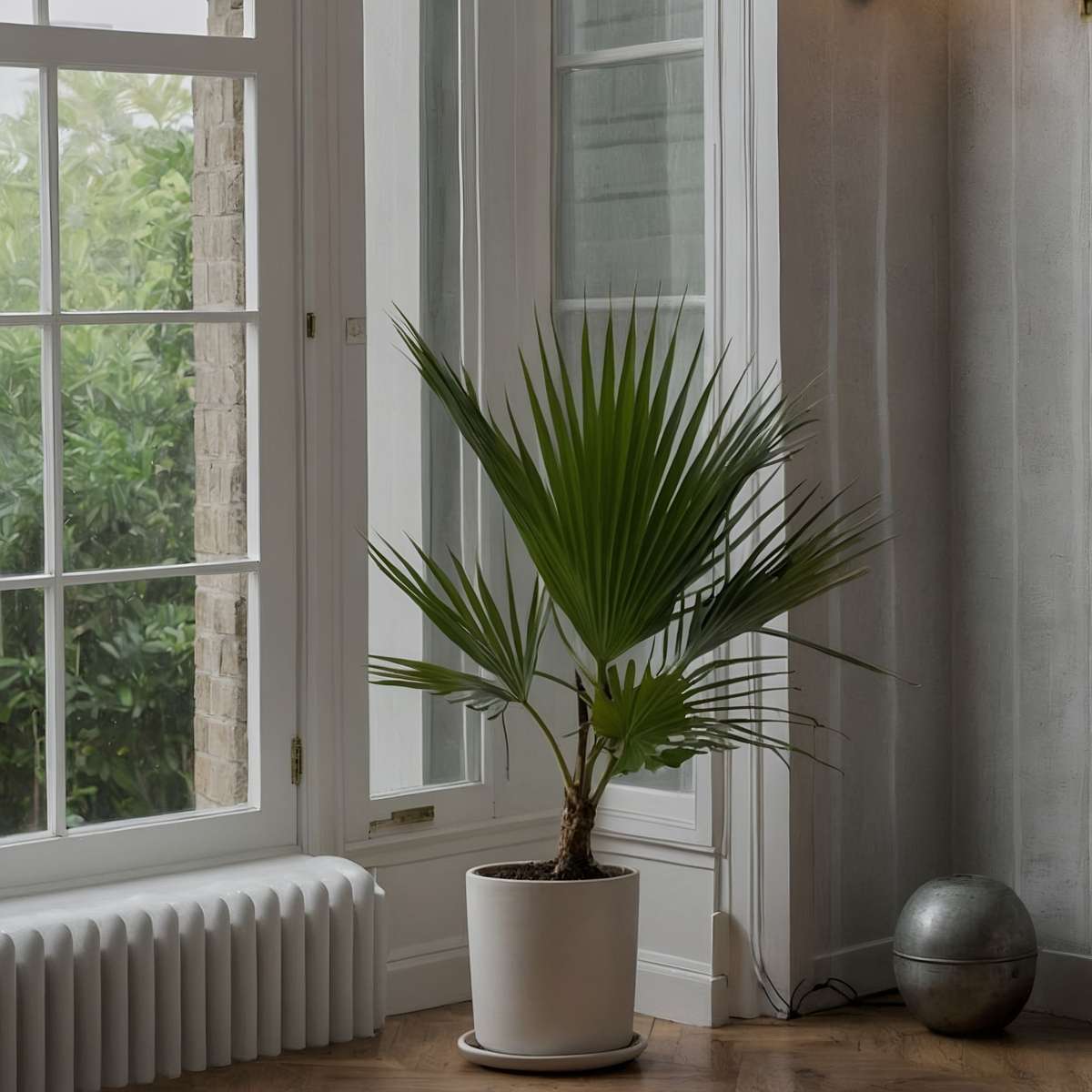Palmier Washingtonia - Washingtonia robusta - Înălţime 70-90cm - ⌀21cm