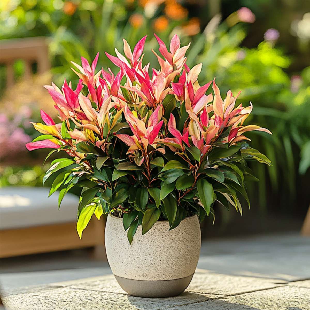 Tufiș de lăcrămioare - 2 buc - Pieris 'Forest Flame' - Înălţime 25-40cm - ⌀17cm
