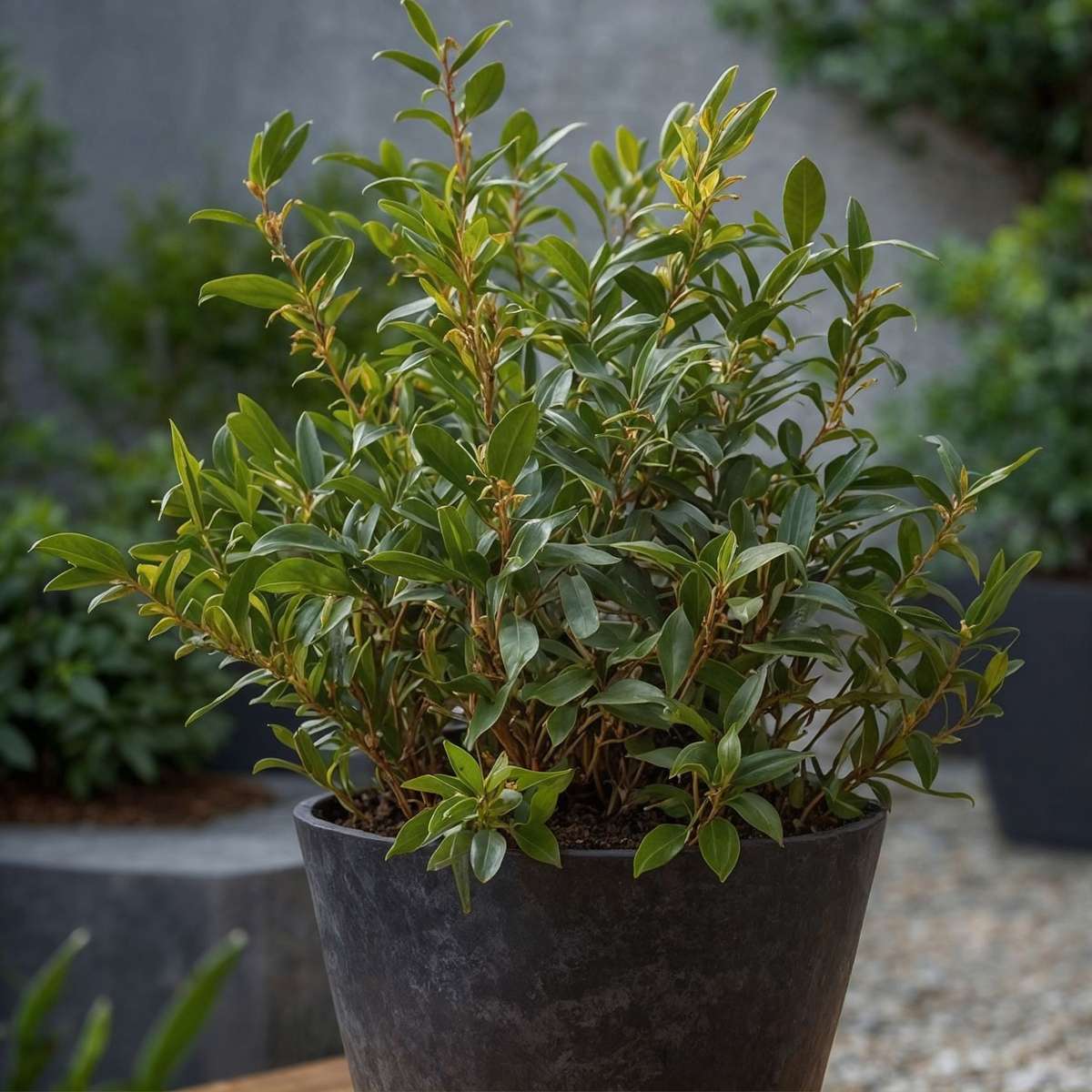 Merisor dulce - 4 buc - Sarcococca 'Confusa' - Înălţime 30-40cm - ⌀17cm