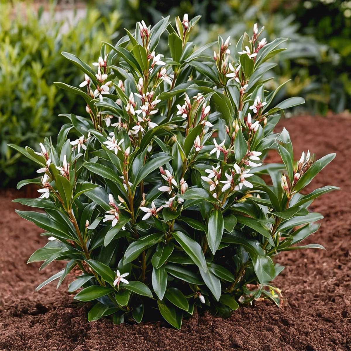 Merisor dulce - 4 buc - Sarcococca 'Confusa' - Înălţime 30-40cm - ⌀17cm