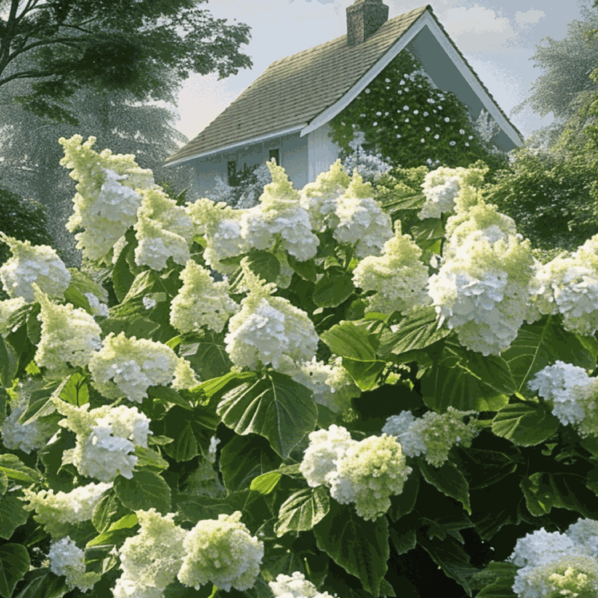 Hortensie - Hydrangea paniculata 'Ice Crystal' - Înălţime 25-40cm - ⌀19cm