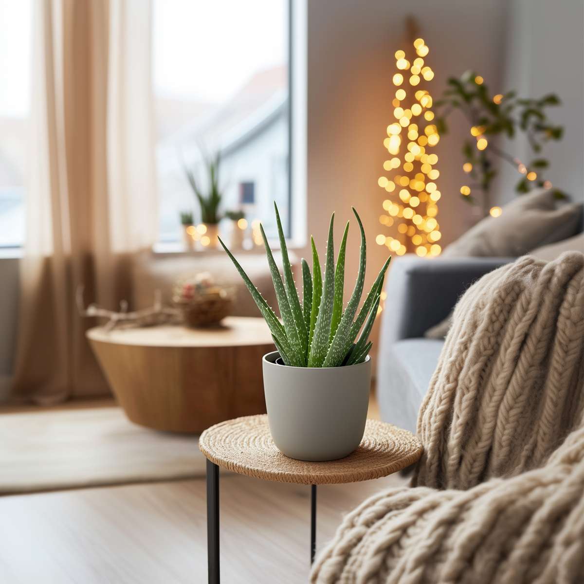Planta de aloe vera - Aloe barbadensis - Inaltime 25-40cm - ⌀10,5cm