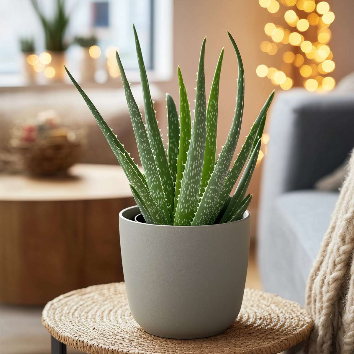 Planta de aloe vera - Aloe barbadensis - Inaltime 25-40cm - ⌀10,5cm