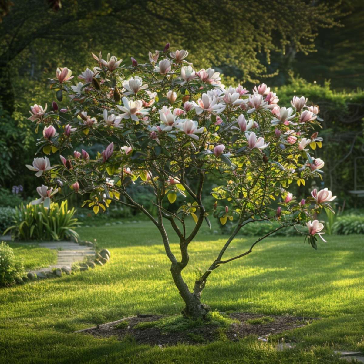 Magnolie - 6 buc - Magnolia - Înălţime 25-40cm - ⌀9cm