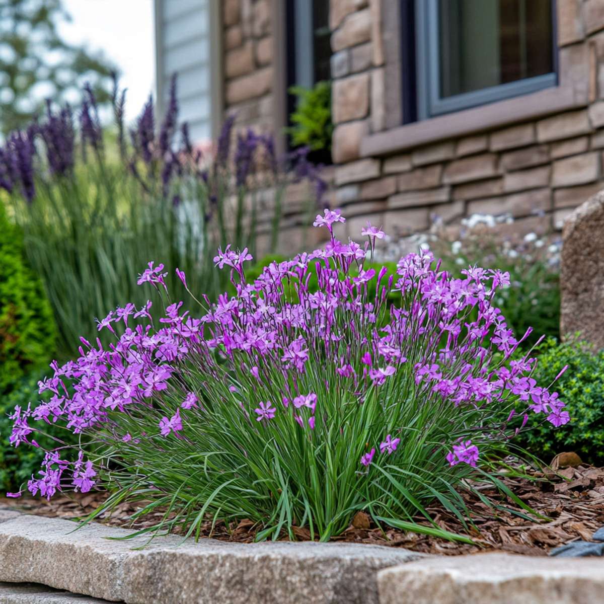 Usturoiul Dulce - 6 buc - Tulbaghia violacea - Înălţime 15-25cm - ⌀9cm