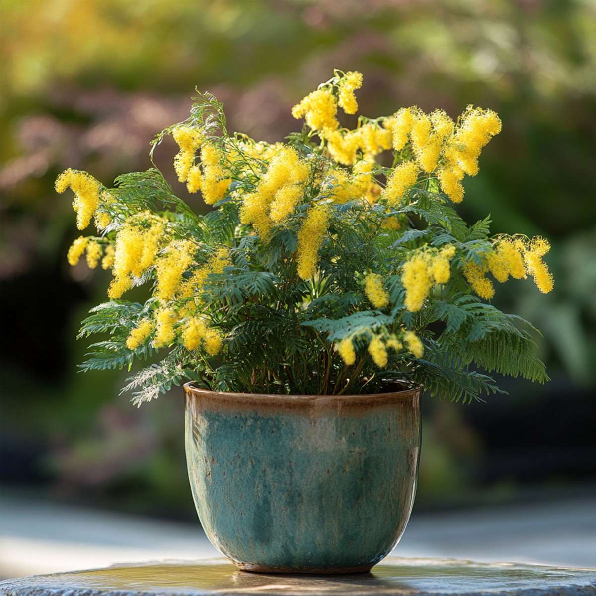 Mimoza - 6 buc - Mimosa dealbata - Înălţime 25-40cm - ⌀9cm