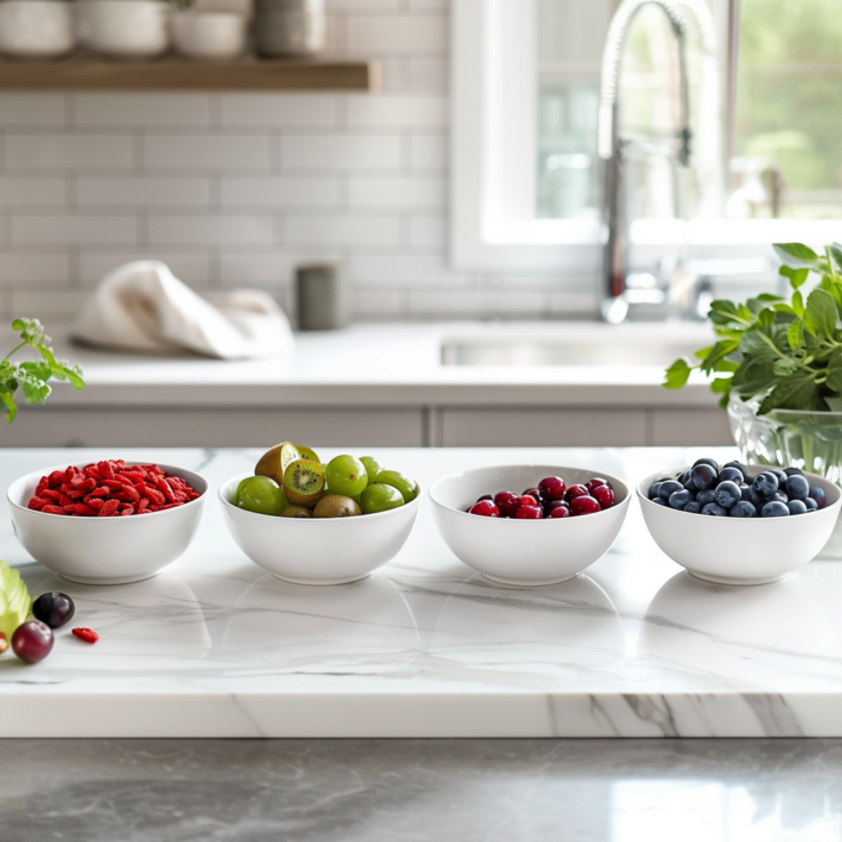 Amestecul de smoothie - 8 buc - Înălţime 25-40cm - ⌀9cm