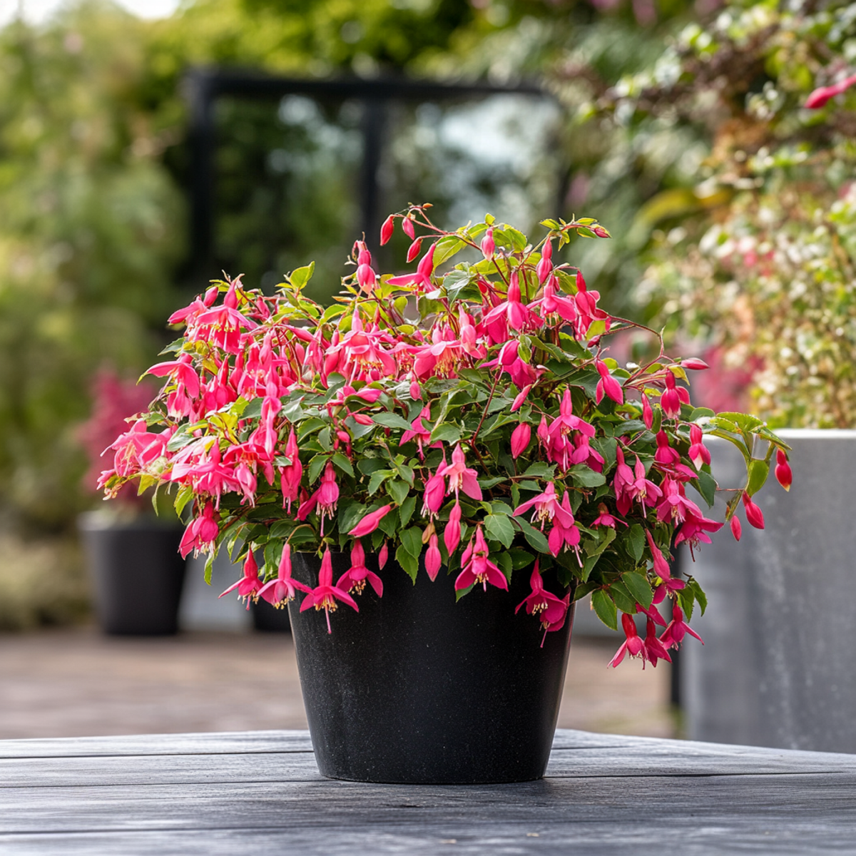 Fucsie de Magellan - 3 buc - Fuchsia magellanica - Înălţime 10-20cm - ⌀9cm