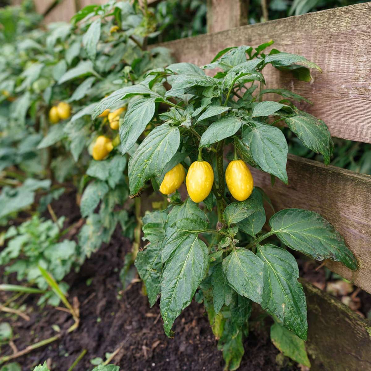 Pepino - 6 buc - Solanum Muricatum 'Pepino gold' - Înălţime 25-40cm - ⌀9cm