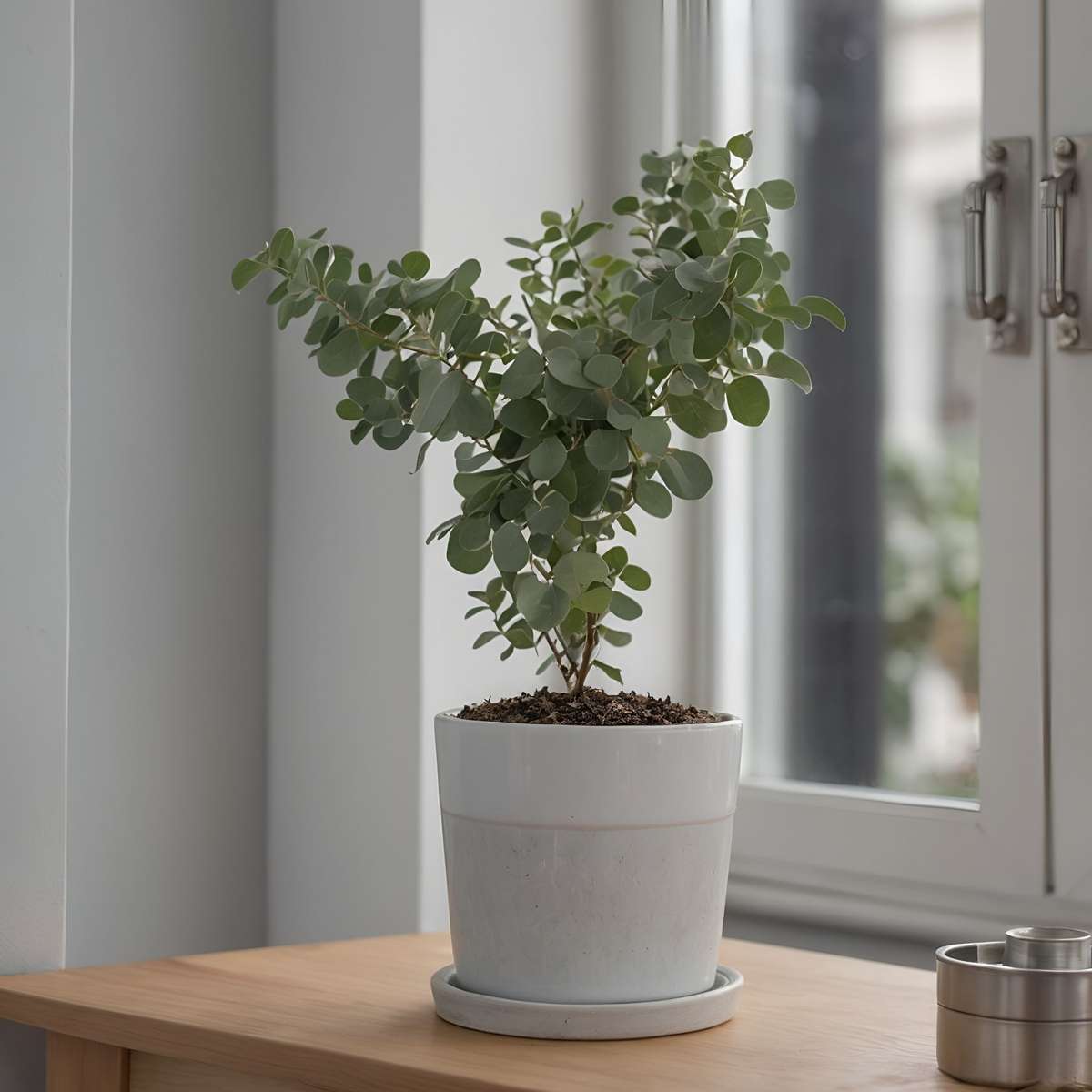 Eucalipt - 6 buc - Eucalyptus 'Pulverulenta' - Înălţime 25-40cm - ⌀12cm