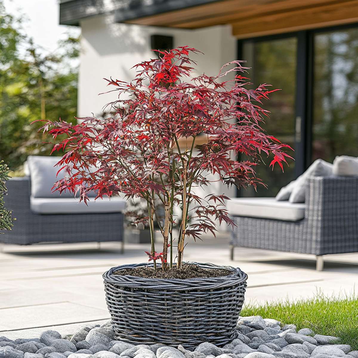 Arțar japonez - 2 buc - Acer palmatum 'Starfish' - Înălţime 60-70cm - ⌀19cm