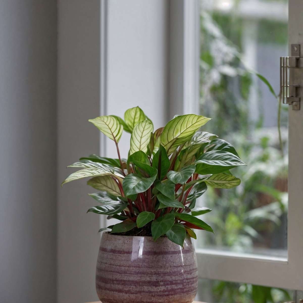 Planta de rugăciune - 2 buc - Ctenanthe 'Amagris' - Înălţime 20-30cm - ⌀12cm