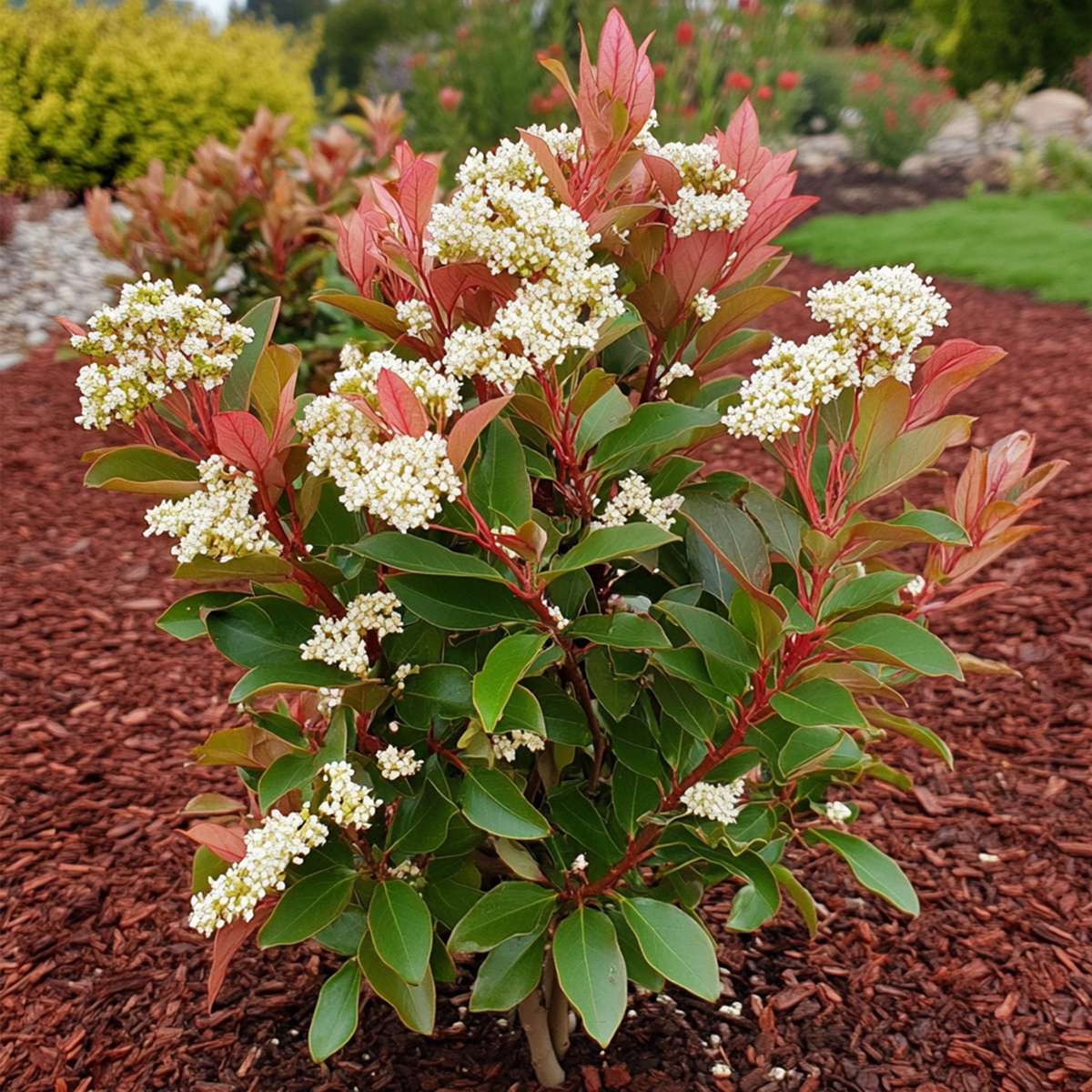 Fotinie - 2 buc - Photinia fraseri 'Red Robin' - Înălţime 30-40cm - ⌀17cm