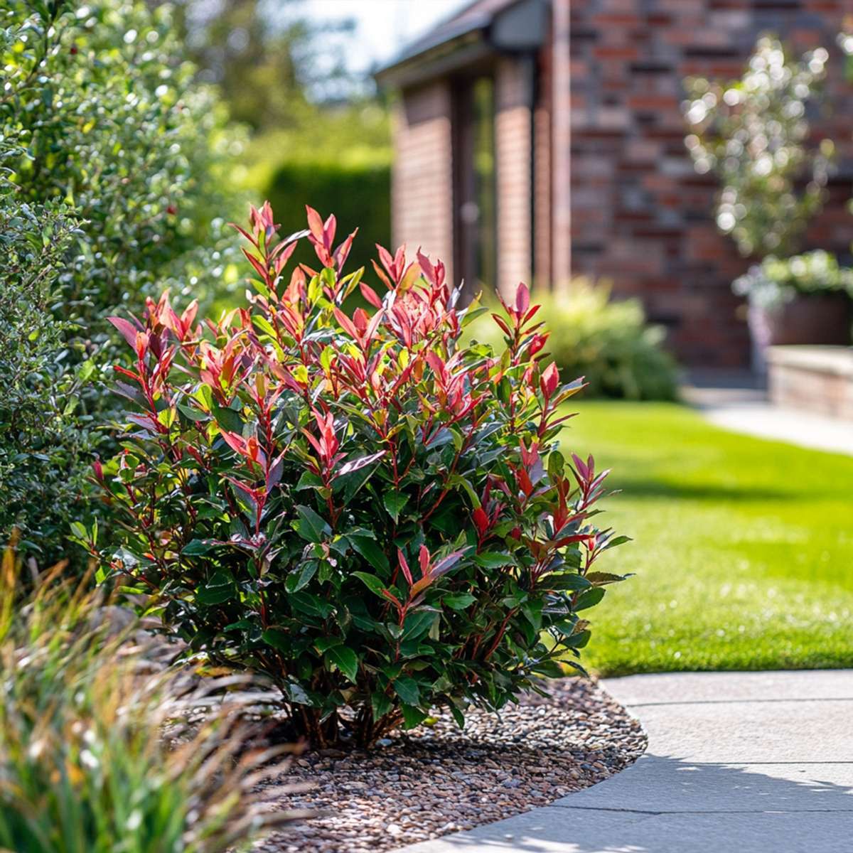 Fotinie - 2 buc - Photinia fraseri 'Red Robin' - Înălţime 30-40cm - ⌀17cm