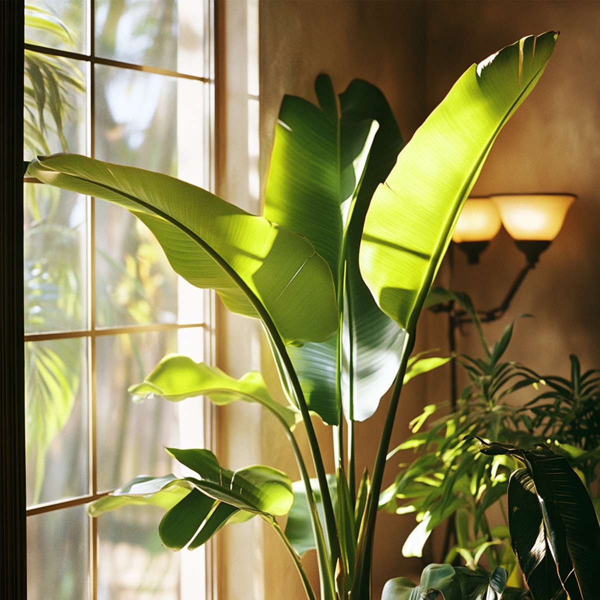 Planta păsării paradisului - Strelitzia nicolai - Înălţime 55-70cm - ⌀17cm