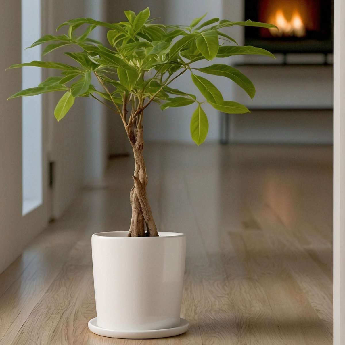 Castan Malabar - Pachira aquatica - Înălţime 60-70cm - ⌀17cm