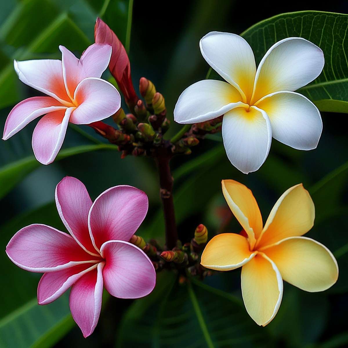 Frangipani - Plumeria rubra - Înălţime 45-55cm - ⌀17cm
