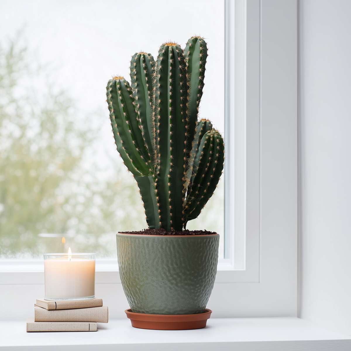 Cactus copacul candelabru - Euphorbia ingens - Înălţime 85-95cm - ⌀24cm
