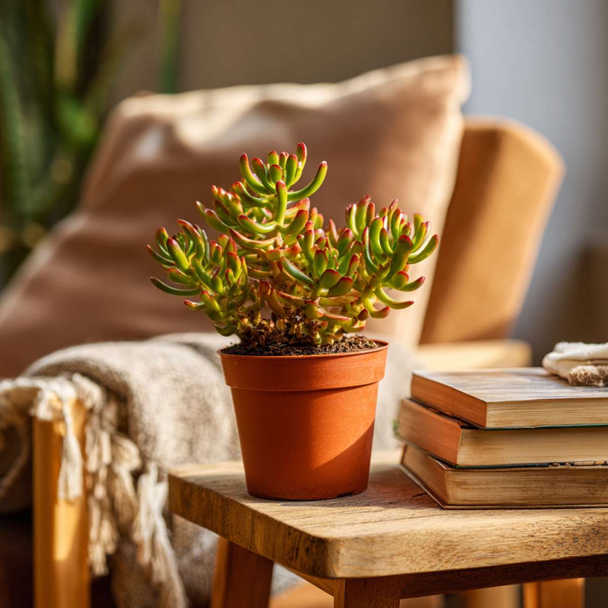 Arbore de jad - Crassula ovata 'Hobbit' - Înălţime 10-20cm - ⌀12cm