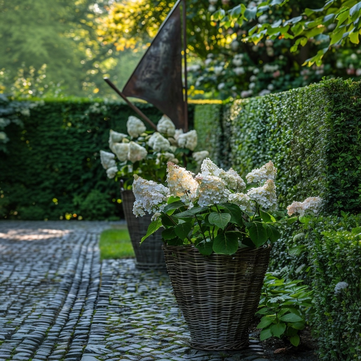 Hortensie - 2 buc - Hydrangea paniculata 'Early Harry' - În. 25-40cm - ⌀19cm