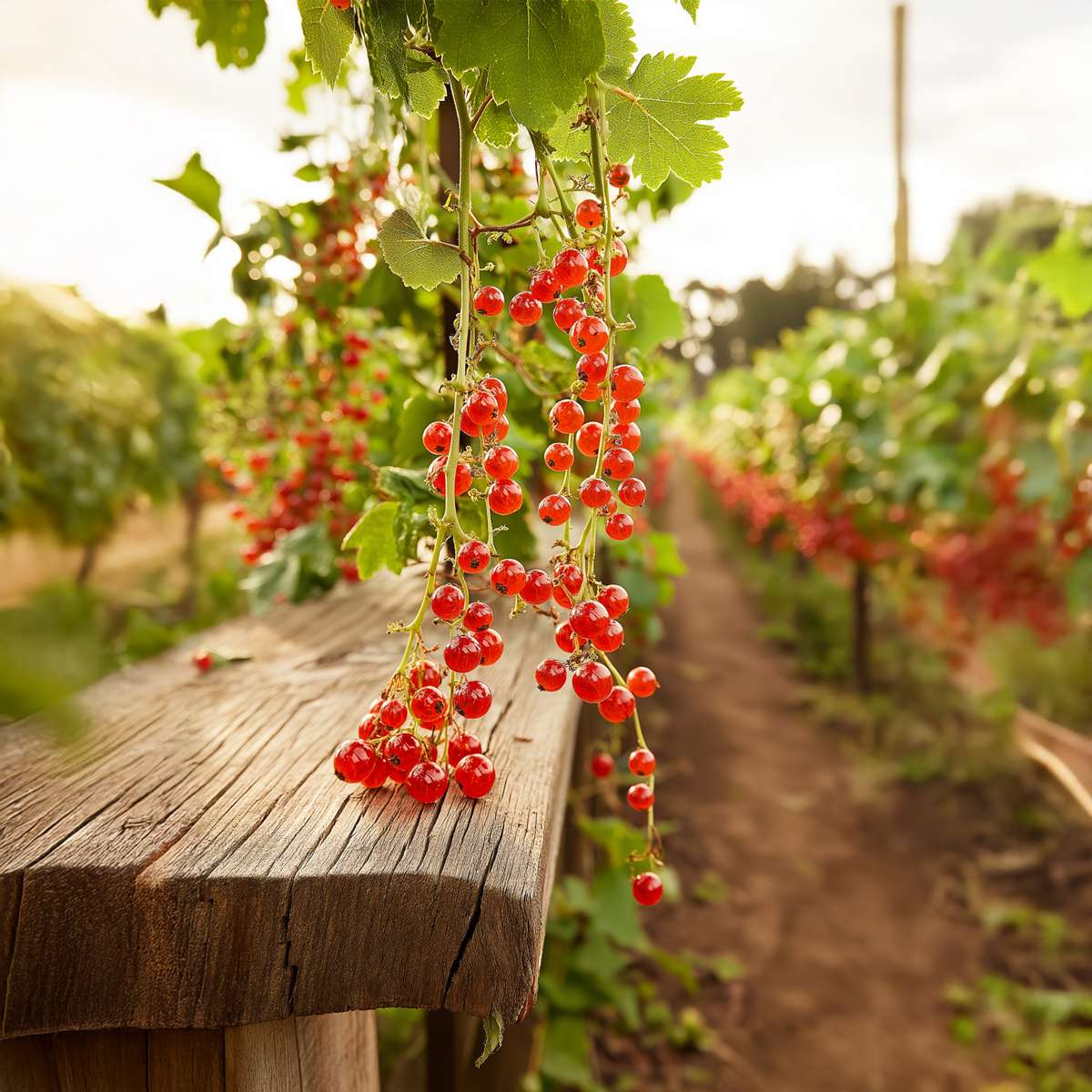 Coacăz roșu - 2 buc - Ribes rubrum 'Jonkheer van Tets' - În. 50-60cm - ⌀15cm