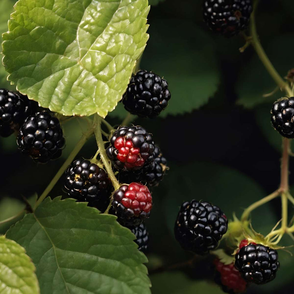 Mur - 2 buc - Rubus fruticosus 'Thornfree' - Înălţime 50-60cm - ⌀15cm