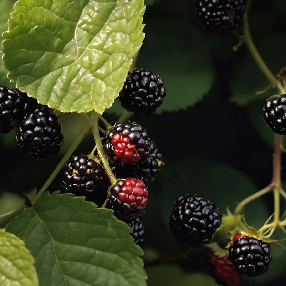 Mur - 2 buc - Rubus fruticosus 'Thornfree' - Înălţime 50-60cm - ⌀15cm