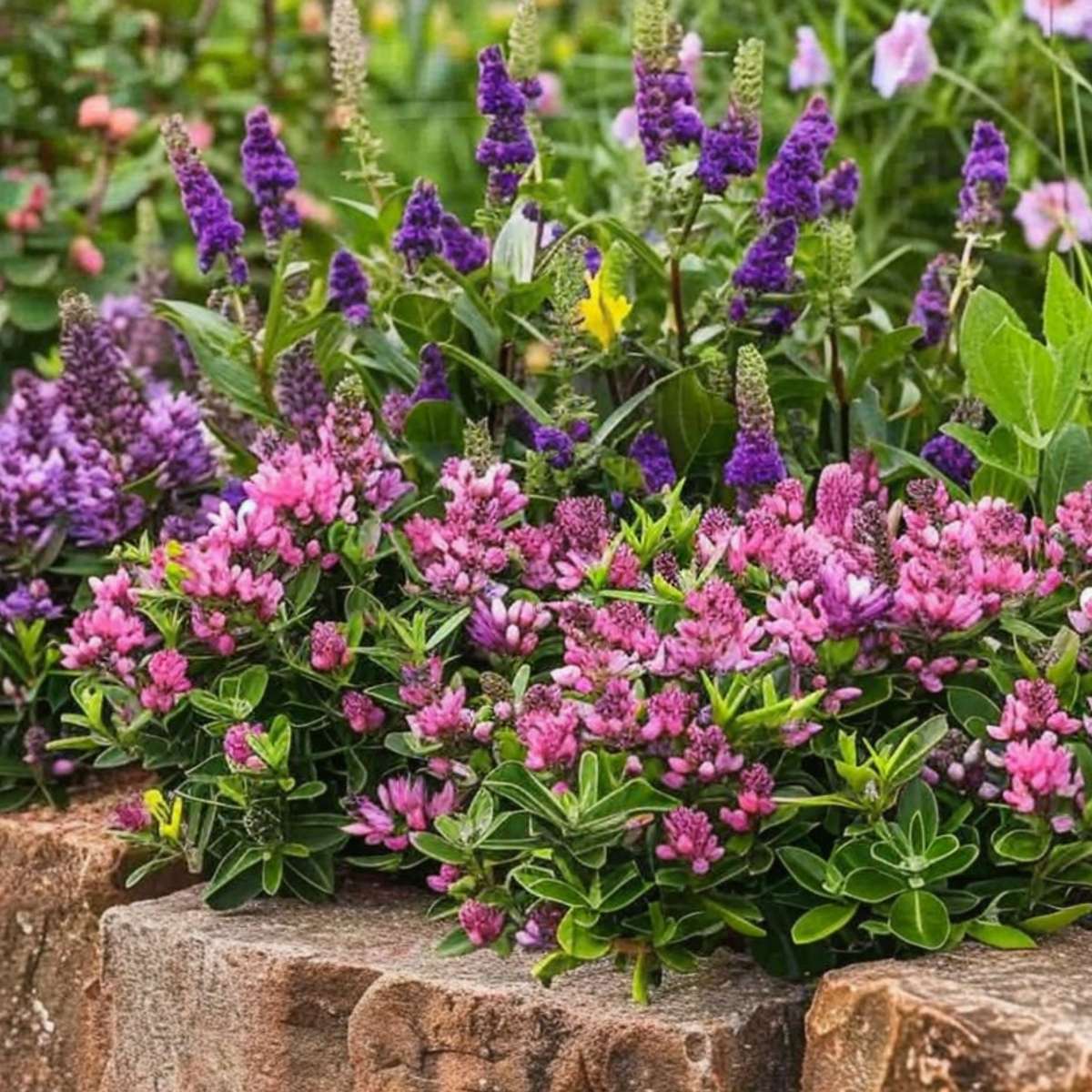 Arbust Hebe - 36 buc - Hebe pinguifolia - Înălţime 15-20cm - ⌀11cm