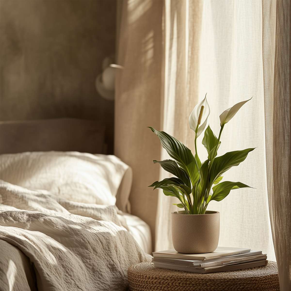 Floarea păcii - 2 buc - Spathiphyllum 'Lima' - Înălţime 60-75cm - ⌀17cm