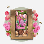 Becuri de flori 'Pink Blush' - 25 buc - Tulipa, Hyacinthus - Roz