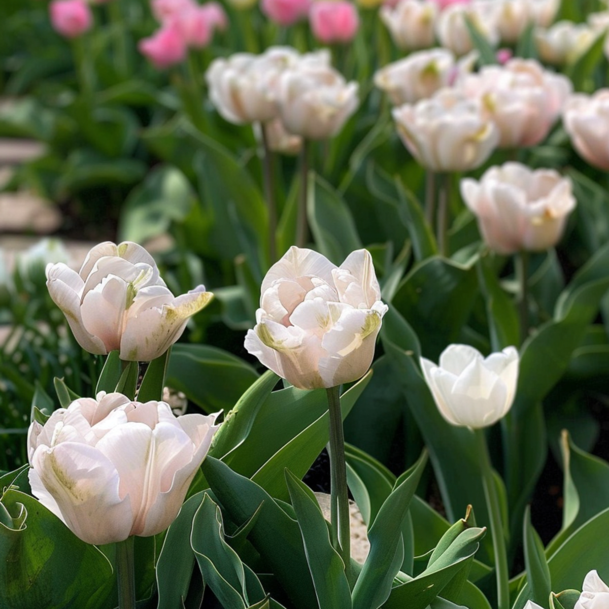 Bulbi de lalele - 25 buc - Tulipa 'Dreamer' - Bulbi de flori - Roz