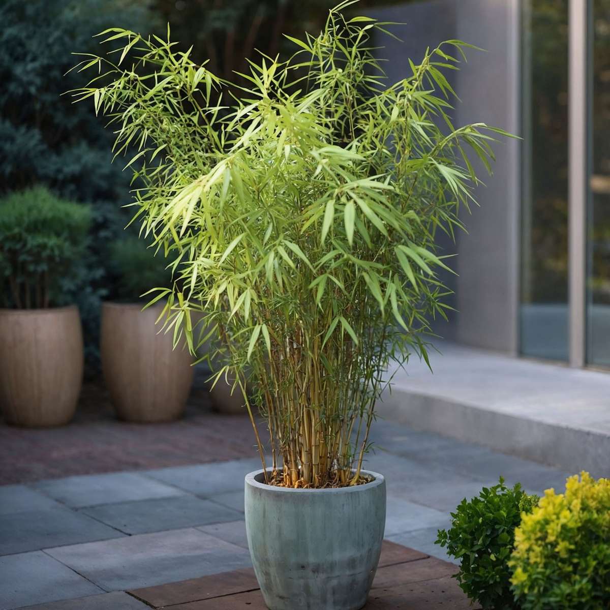Tufa de bambus - 6 buc - Fargesia papyrifera 'Grex' - Înălţime 30-40cm - ⌀13cm