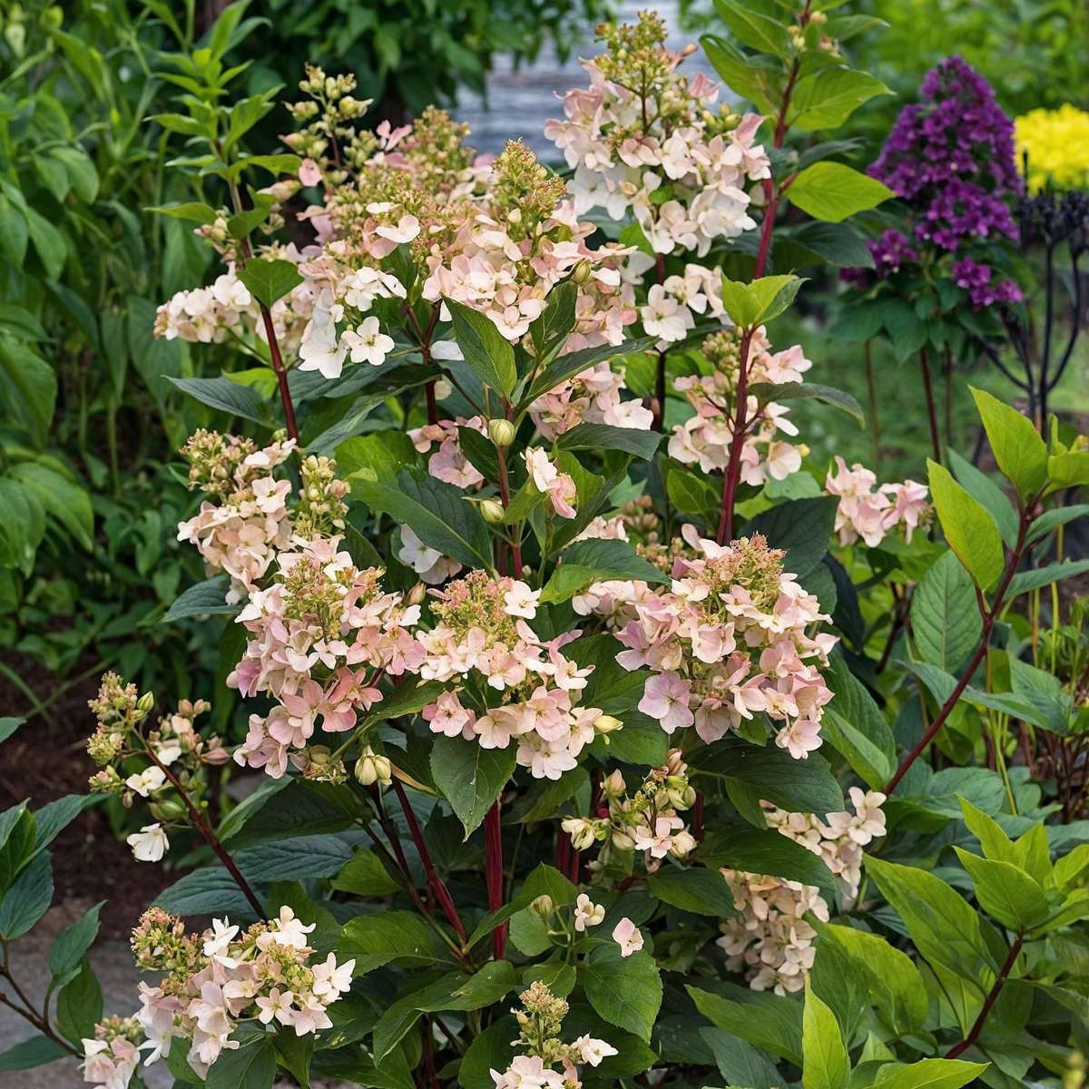Hortensie - Hydrangea paniculata 'Early Harry' - Înălţime 25-40cm - ⌀19cm