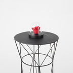 Trandafir roșu conservat sub cupolă de sticlă - Trandafir natural - Cadou de lux