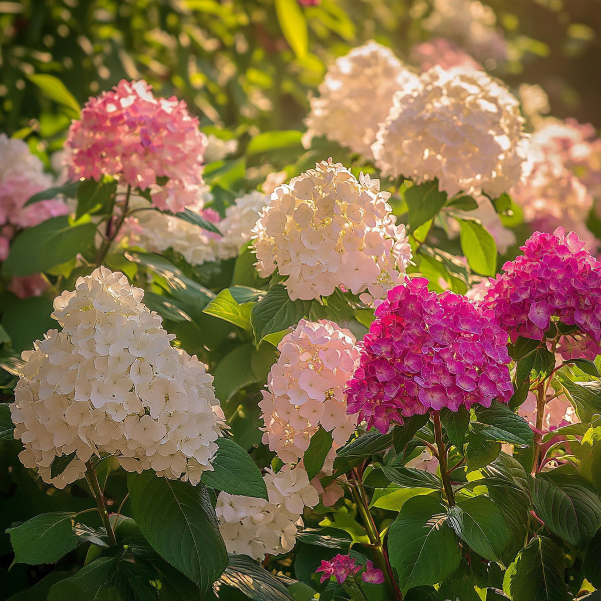 Hortensie - 24 buc - Hortensia paniculata - Înălţime 25-35cm - ⌀9cm