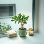 Trandafirul deșertului - 4 buc - Adenium obesum - Înălţime 25-40cm - ⌀11cm