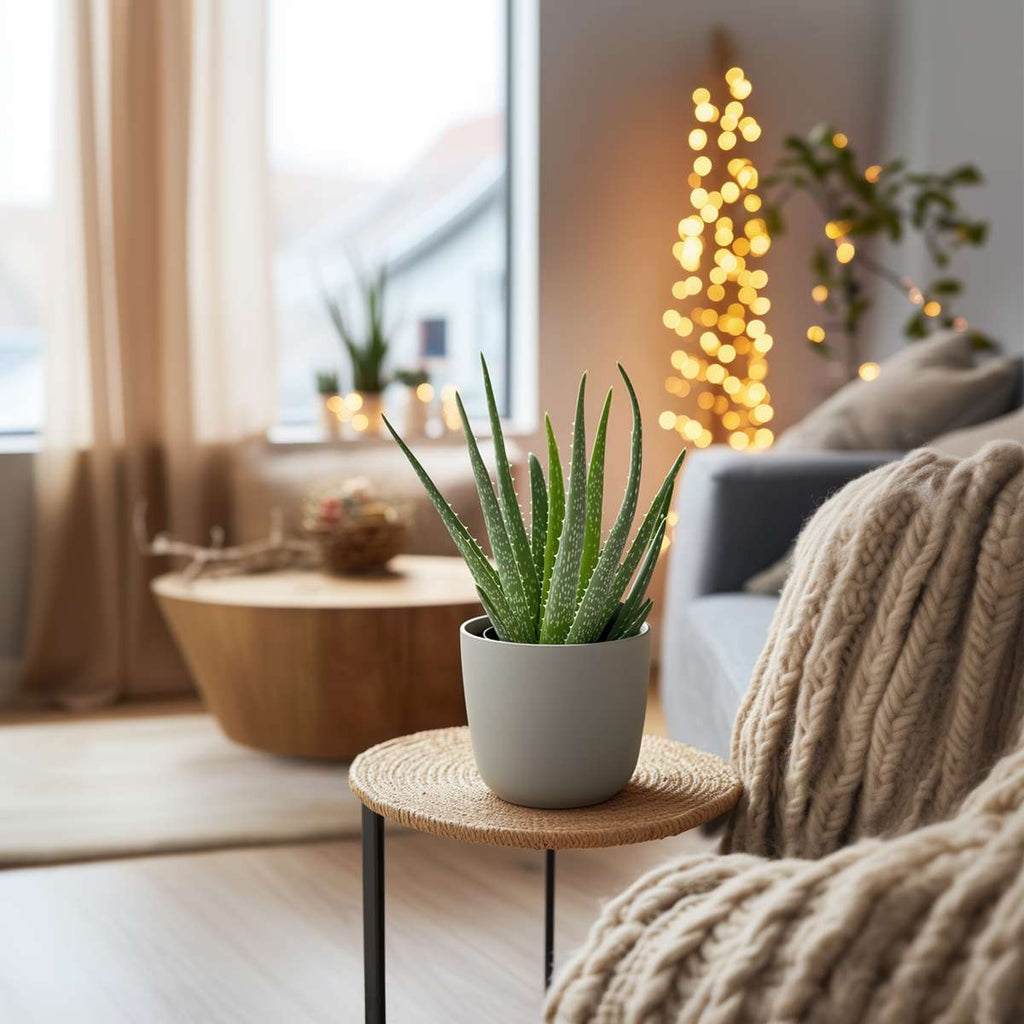 Planta de aloe vera - 2 buc - Aloe barbadensis - Înălţime 25-40cm - ⌀11cm