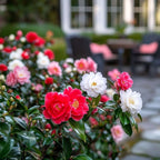 Camelie japoneză - 3 buc - Camellia japonica - Înălţime 25-40cm - ⌀9cm