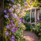 Clematită - 6 buc - Clematis hybrid - Înălţime 25-40cm - ⌀9cm