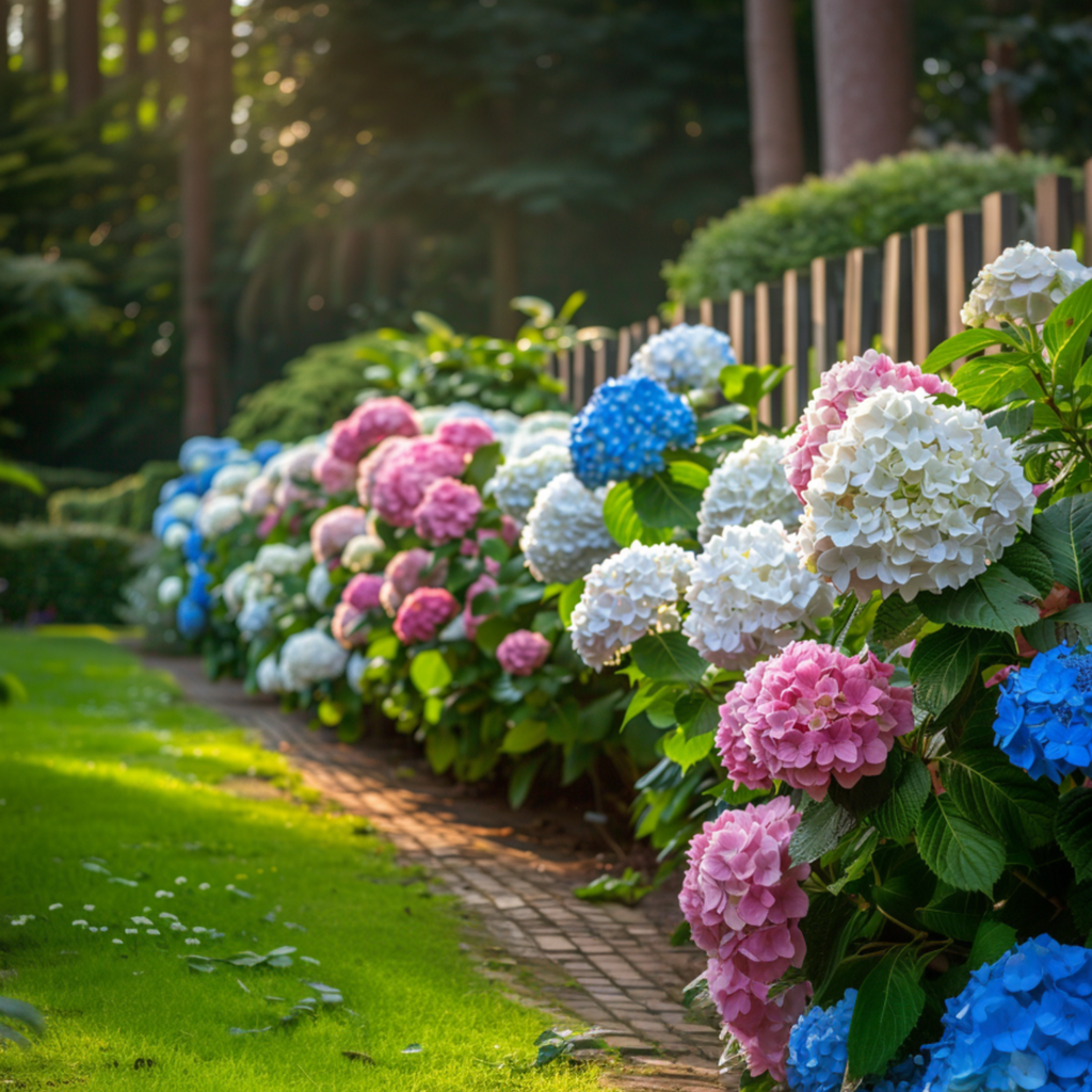 Hortensie - 3 buc - Hydrangea macrophylla - Înălţime 25-40cm - ⌀9cm