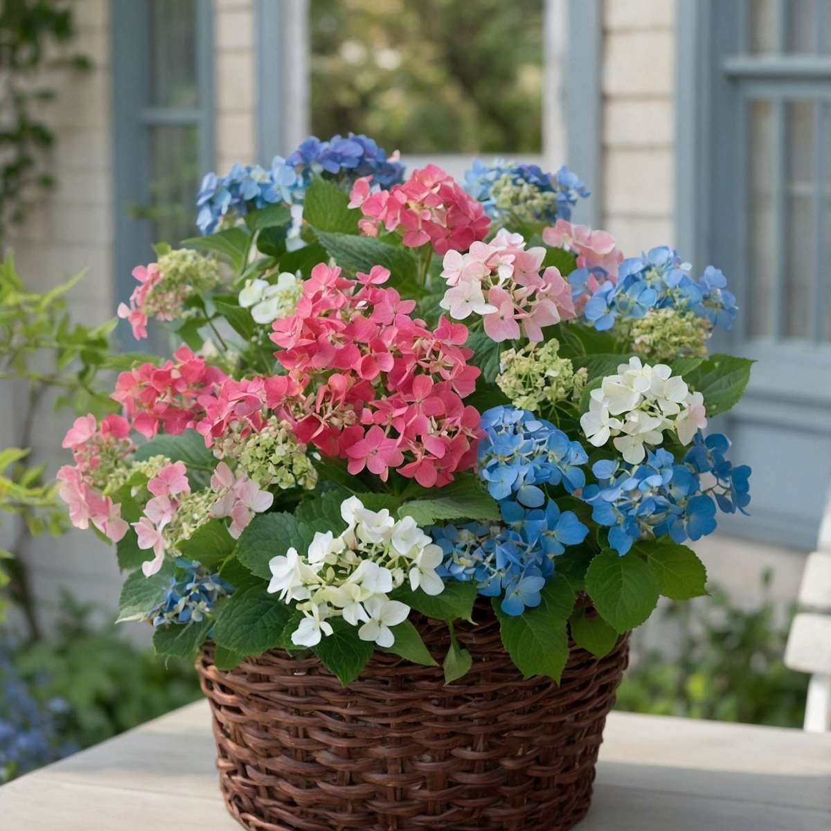 Hortensie - 3 buc - Hydrangea macrophylla - Înălţime 25-40cm - ⌀9cm