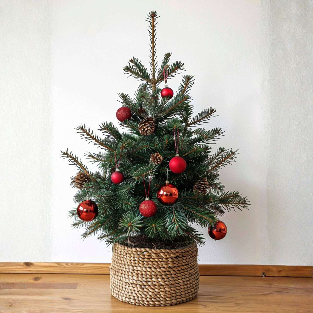 Mini brad - Picea glauca conica 'December' - Înălțime 55-65cm - ø21cm