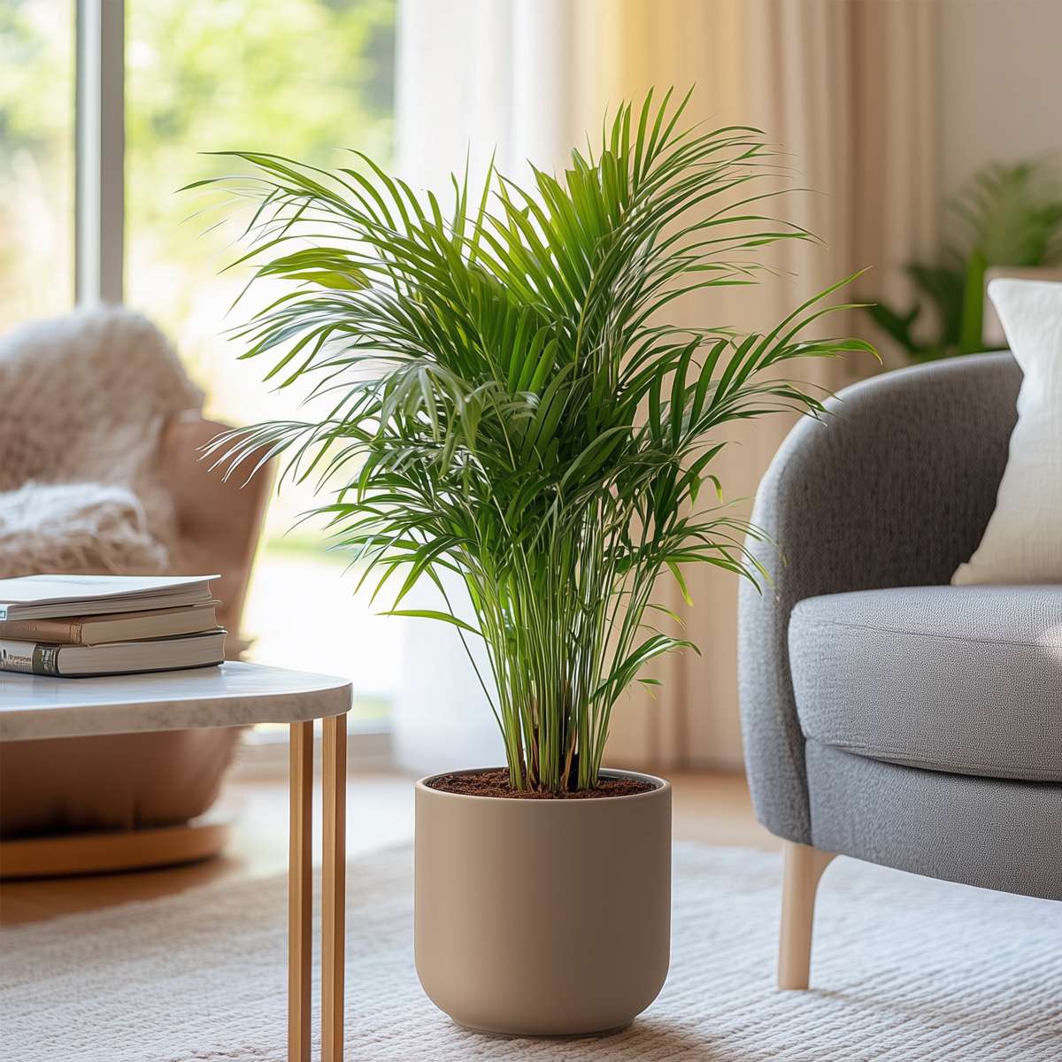 Areca - 2 buc - Dypsis lutescens - Înălţime 60-70cm - ⌀17cm