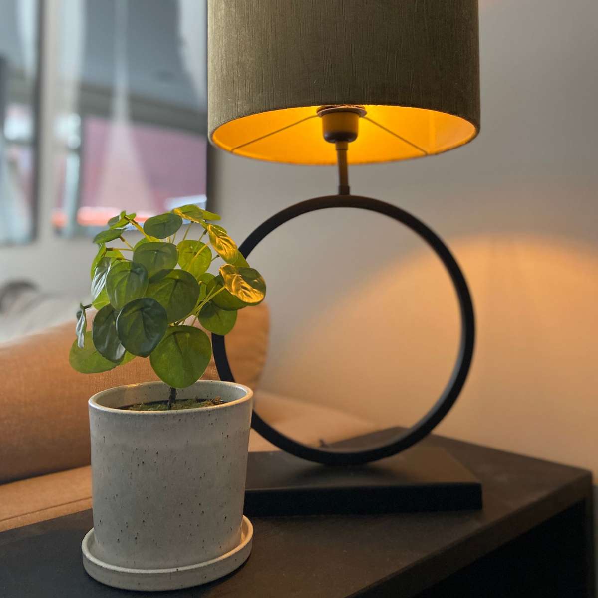 Pilea Peperomioides artificială - Înălțime 25cm