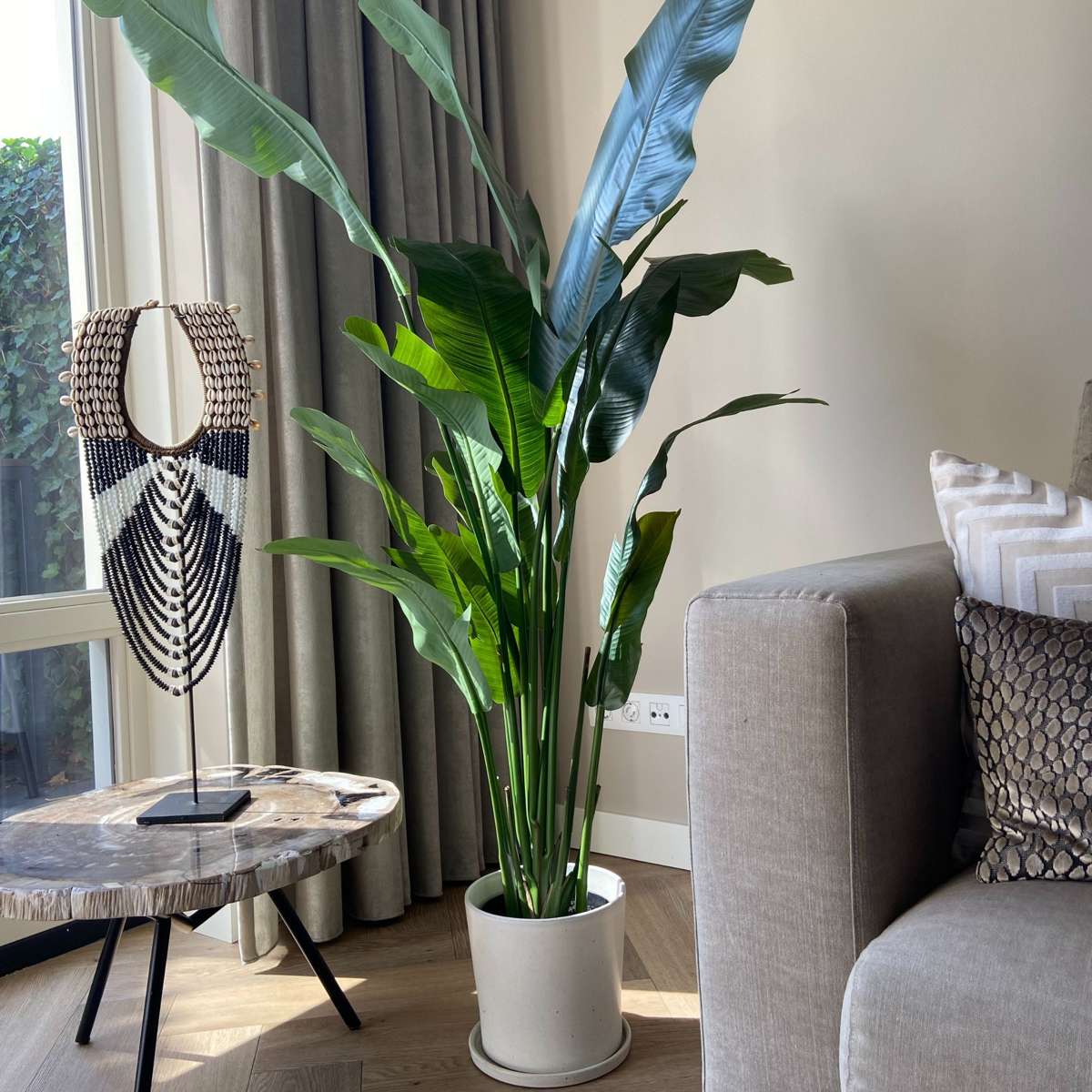 Strelitzia artificială - Înălțime 160cm